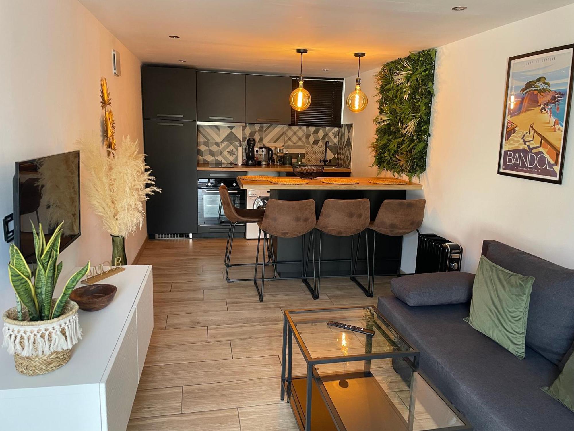 Villa Les Oliviers Spa Privatif Bandol Bagian luar foto